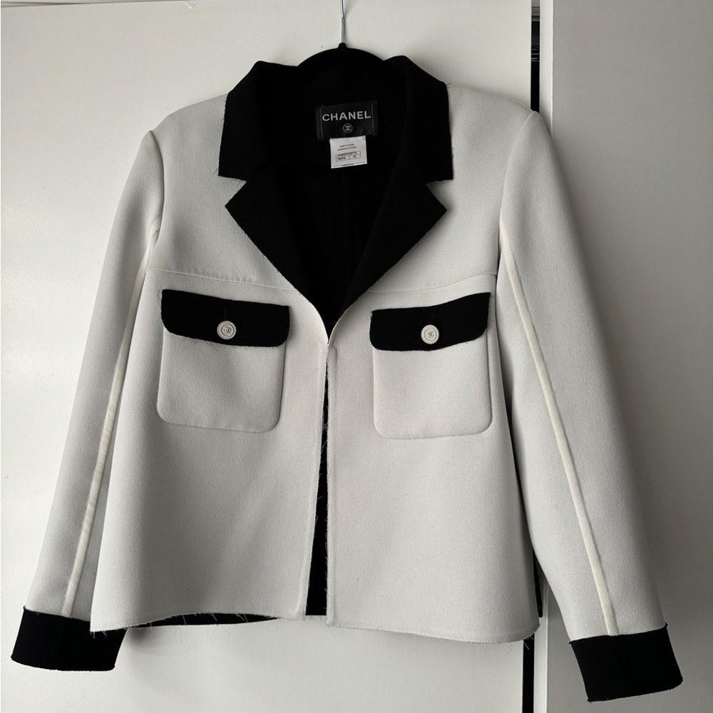 Chanel Raw Cut Blazer